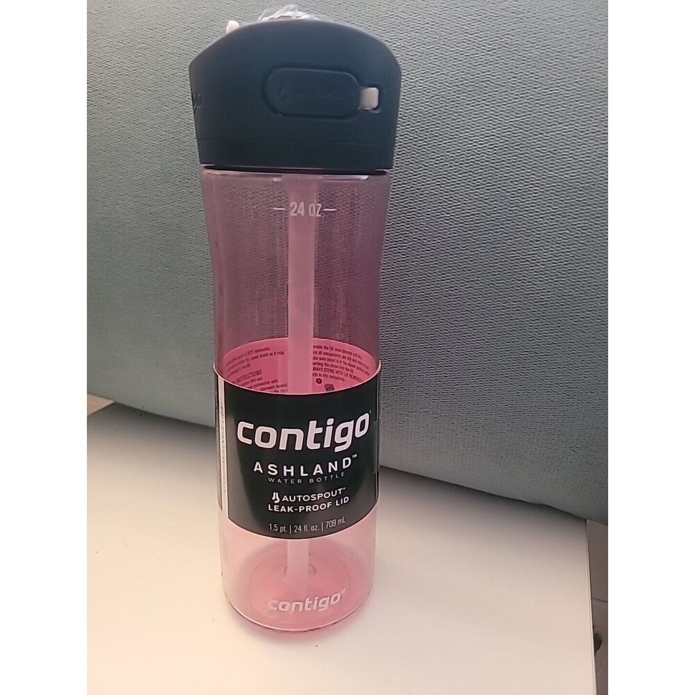 Contigo 24onz‎ Water Bottle Ashland Autospout , Leak Proof Lid